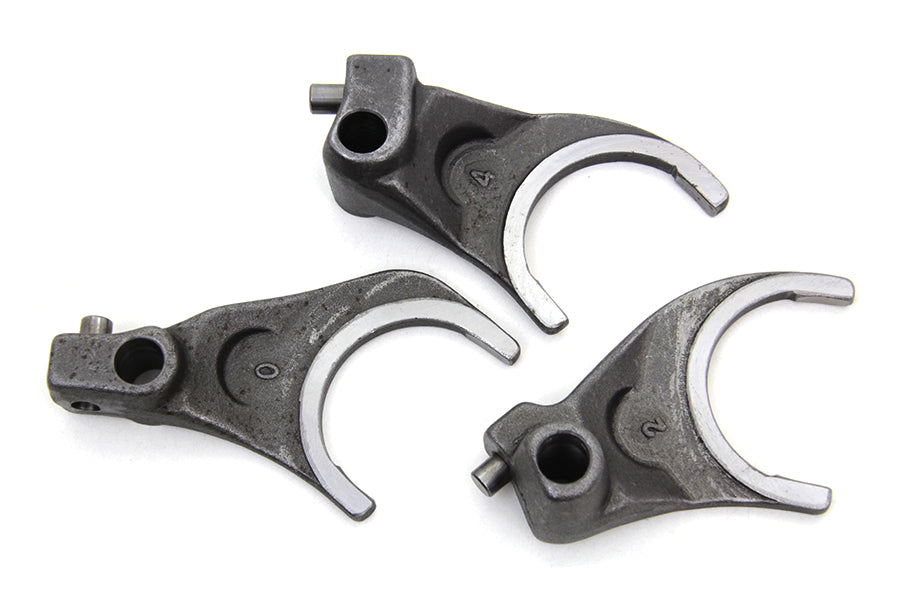 5-Speed Transmission Shifter Fork Set For Harley-Davidson 1979