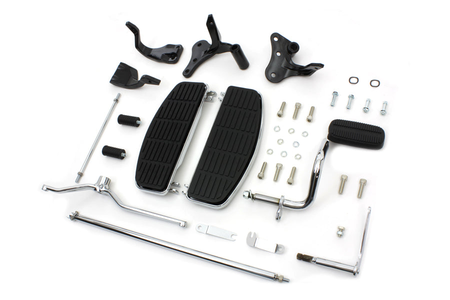 Driver Footboard Kit For HarleyDavidson Dyna 19962005 California