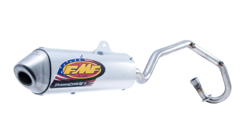 FMF Racing Kawasaki KLX110/L 02-24/ Suzuki DRZ110 03-05 Powercore 4 Schalldämpfer mit SS-Krümmer