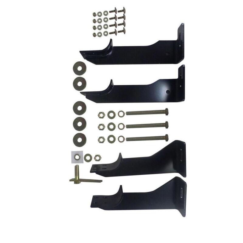 Kit de montaje de estribo Westin para Toyota Tundra D-Cab/Crew Max 2007-2018, color negro