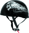 Skid Lids Biker Skull Original Helmet - Small