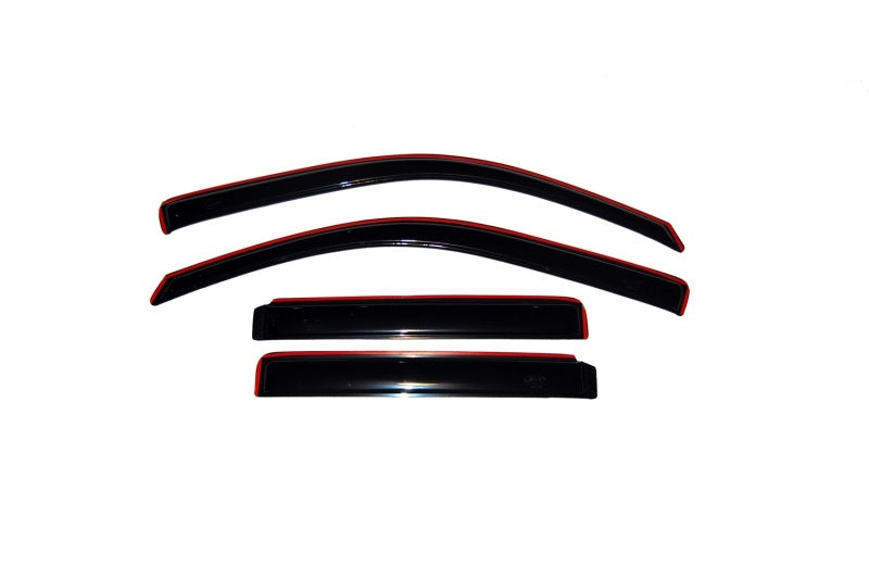 AVS 02–06 Chevy Trailblazer EXT Ventvisor In-Channel-Windabweiser für Front- und Heckscheibe, 4-teilig, getönt