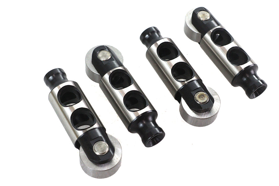 Solid lightning tappet set  + .010" oversize for Harley-Davidson 1930-1973