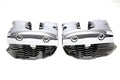 Cylinder head & chrome rocker box for Harley-Davidson Shovelhead