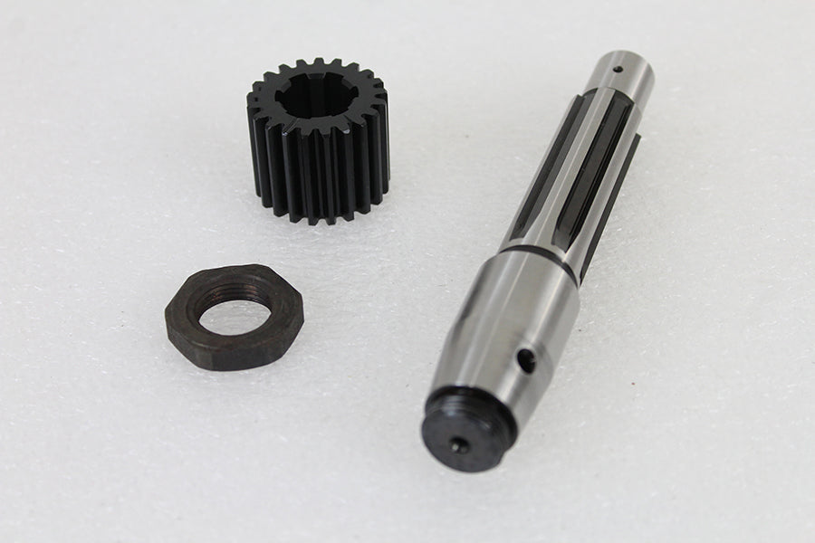 Crankshaft pinion shaft and gear set for Harley-Davidson 1939-1953
