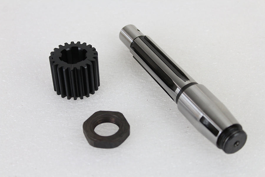 Crankshaft pinion shaft and gear set for Harley-Davidson 1939-1953