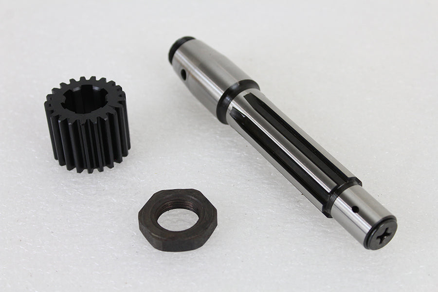 Crankshaft pinion shaft and gear set for Harley-Davidson 1939-1953