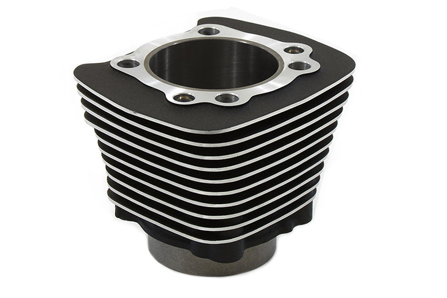 Black Wrinkle Cylinder For Harley-Davidson Sportster 1200 1988-2003