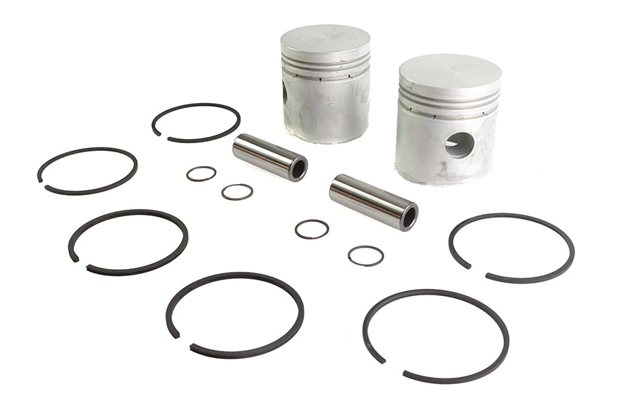 Piston kit + .060" oversize for Harley-Davidson K-Model 1952-1956