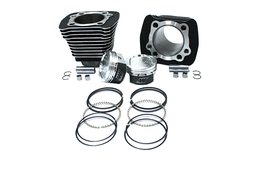 883 To 1200 Big Bore Conversion Kit Black For Harley-Davidson Sportster 1986-2003