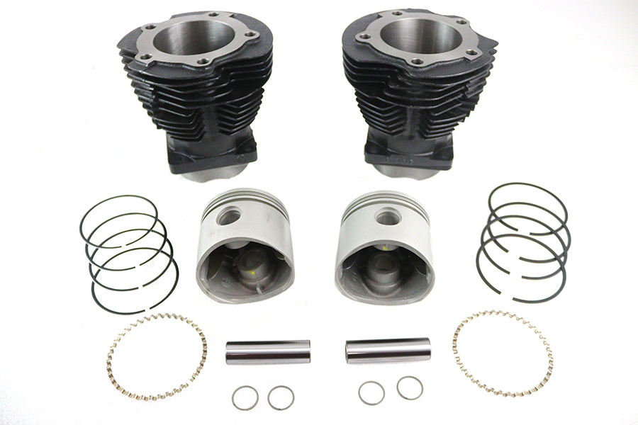 74" Zylinderkit schwarz für Harley-Davidson Knucklehead 1941-1947