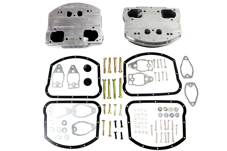 Panhead Rocker Box Set Black For Harley-Davidson Evolution 1984-1999