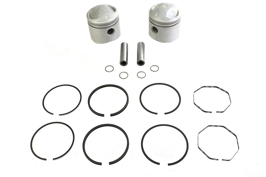 74" piston set .040" oversize for Harley-Davidson 1941-1977