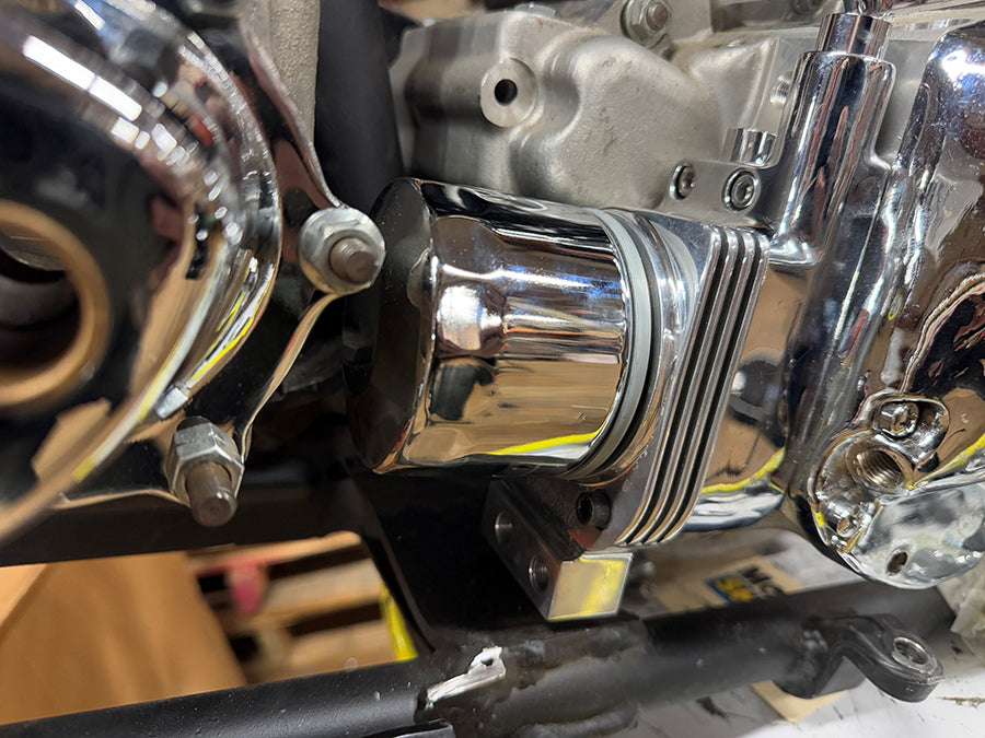 Oil filter pump cover plate for Harley-Davidson Shovelhead