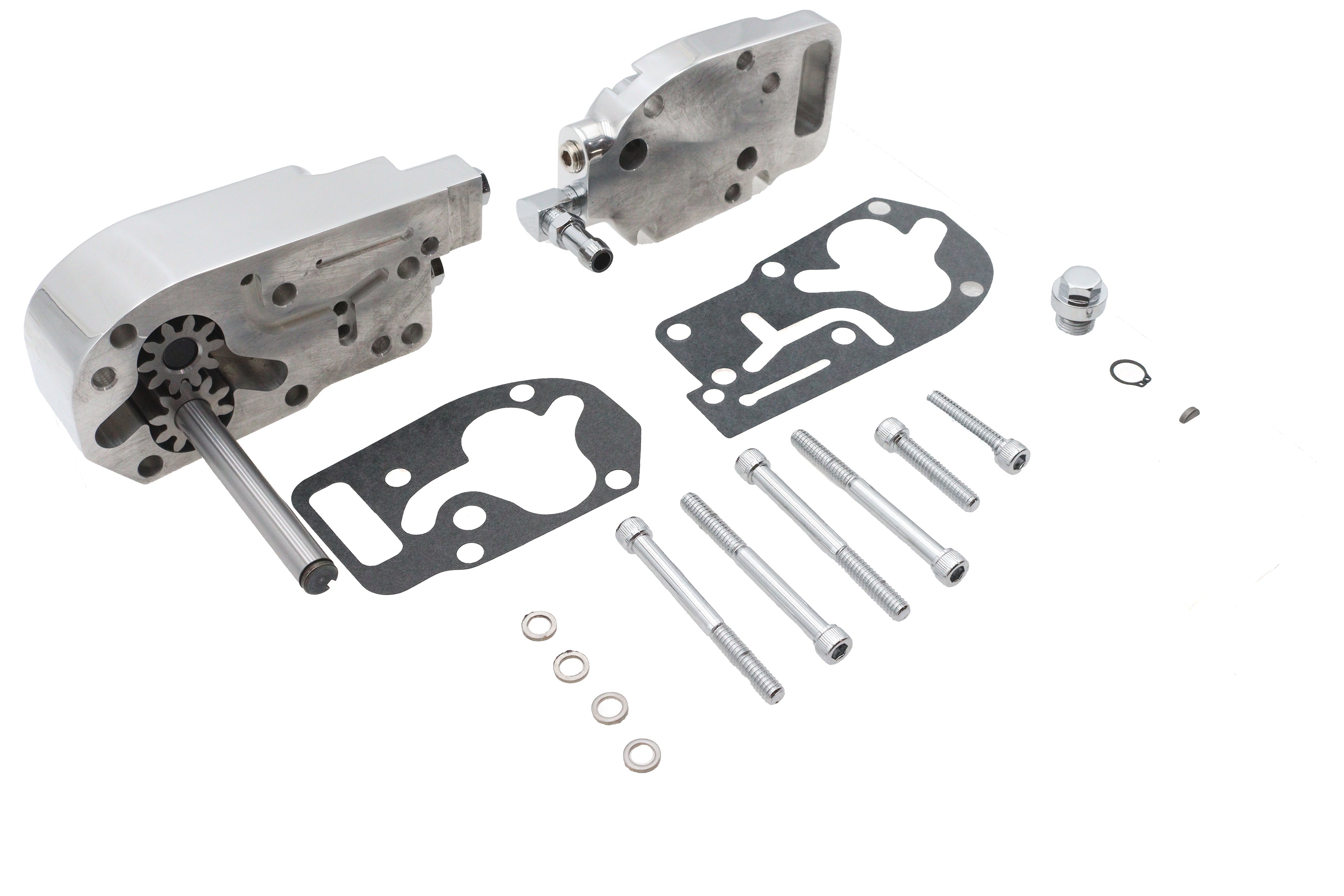 Ultima high output oil pump polished for Harley-Davidson 1992-1999