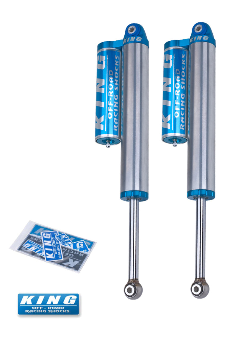 King Shocks 2005+ Ford F-250/F-350 4WD Hinten 2,5 Dia Piggy Hose Reservoir Stoßdämpfer (Paar)
