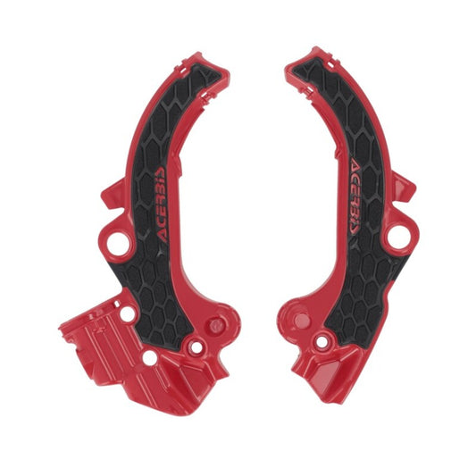 Protector de cuadro Acerbis 2024 KTM SX65 X-Grip - Rojo/Negro