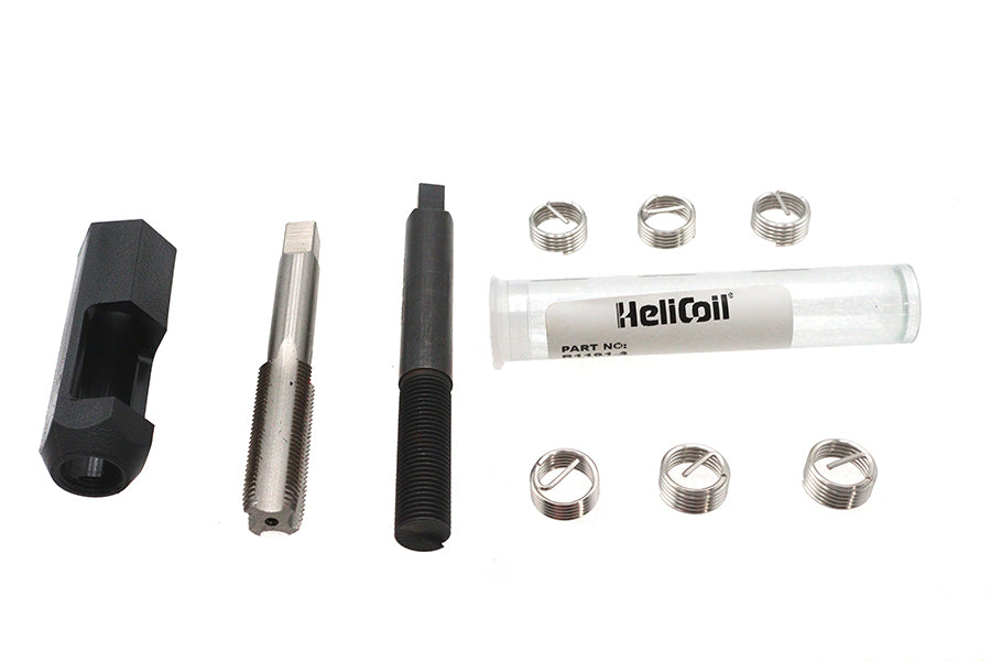 Kit de reparación de roscas para tapón de drenaje, caja de cadena, XL Trans para Harley-Davidson