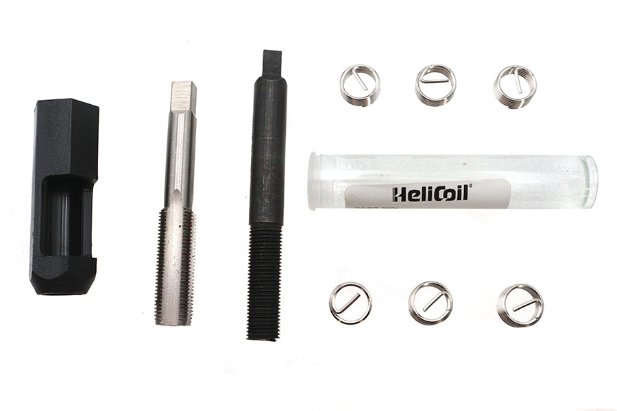 Kit de reparación de roscas para tapón de drenaje, caja de cadena, XL Trans para Harley-Davidson