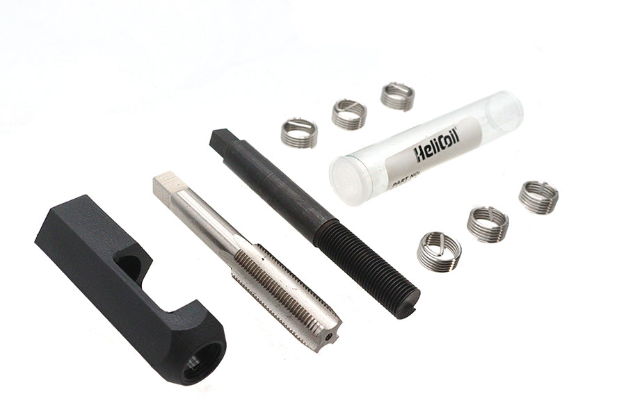 Kit de reparación de roscas para tapón de drenaje, caja de cadena, XL Trans para Harley-Davidson