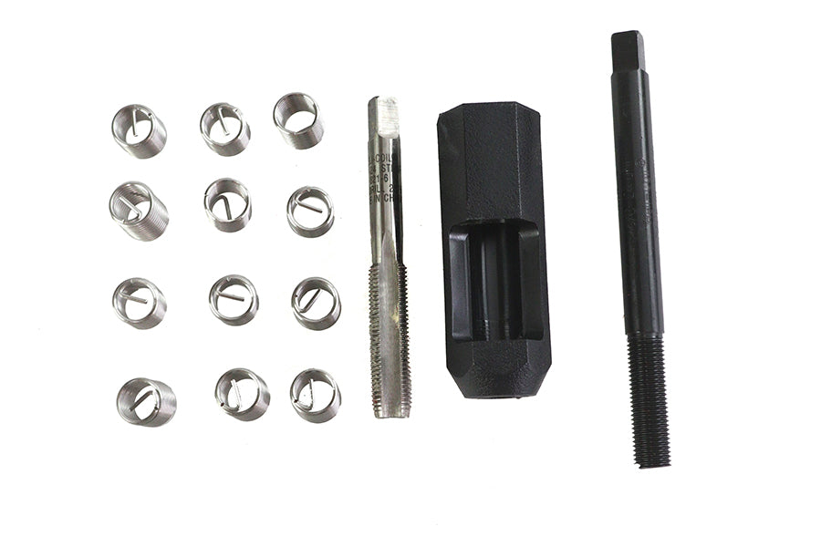 Helicoil 3/8" x 24 Thread Repair Kit For Harley-Davidson