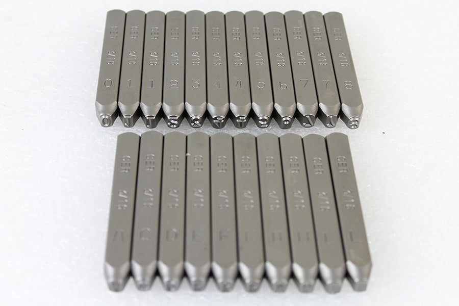Motor Engine VIN Number Stamp Set For Harley-Davidson Panhead 1948-1969