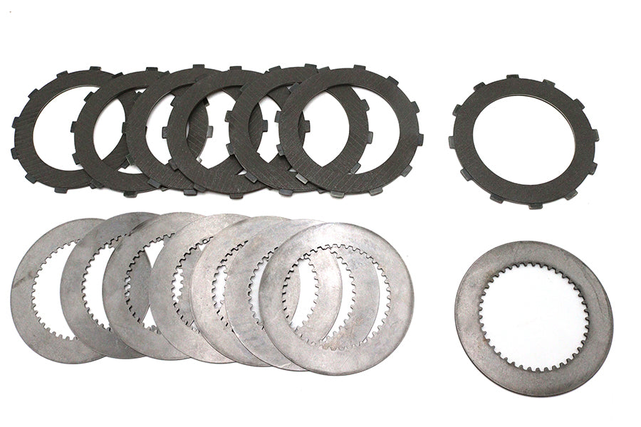 Ultima 2" open belt drive replacement clutch plates for Harley-Davidson