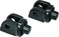 Kuryakyn Splined Adapter Mount Gloss Black
