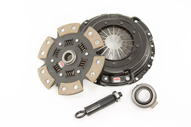 Embrague de competición 1990-1997 Geo Prizm Stage 4 - Kit de embrague cerámico de 6 pastillas