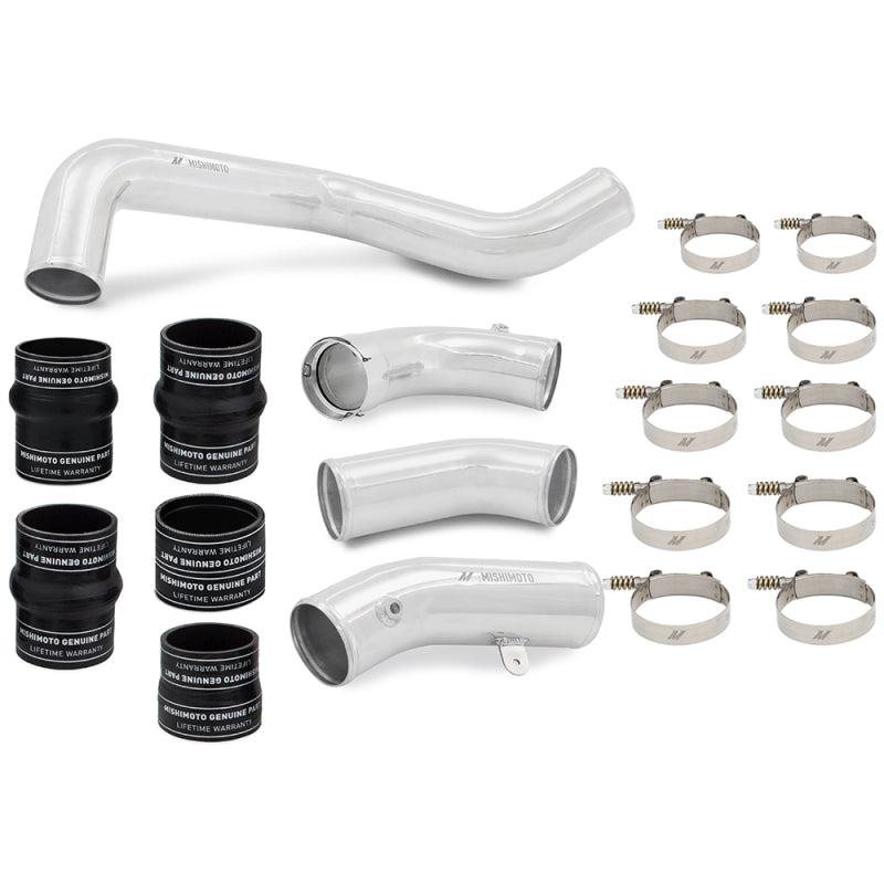 Kit de tubo y fuelle de intercooler Mishimoto 17-19 GM 6.6L L5P pulido