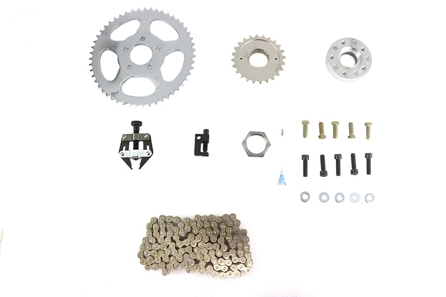 Rear chain drive conversion kit for Harley-Davidson Dyna 2006-2017