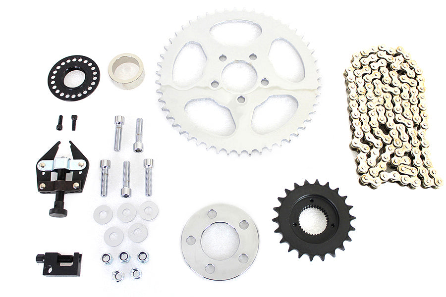 Rear Chain Drive Conversion Kit For Harley-Davidson Softail 2000-2006