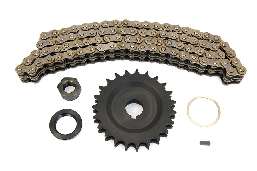 Primary chain & sprocket for Harley-Davidson 1936-1954