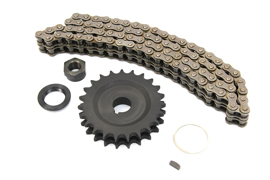 Primary chain & sprocket for Harley-Davidson 1936-1954