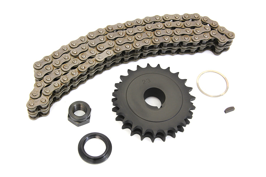 Primary chain & sprocket for Harley-Davidson 1936-1954