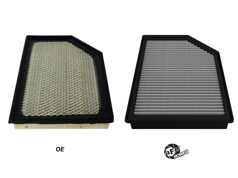 aFe MagnumFLOW Pro DRY S OE Replacement Filter 22-23 Jeep Grand Wagoneer V8-6.4L