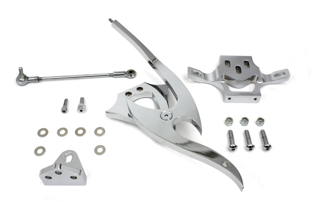 Chrome Billet Jockey Shifter Kit For Harley-Davidson Softail 1986-1999