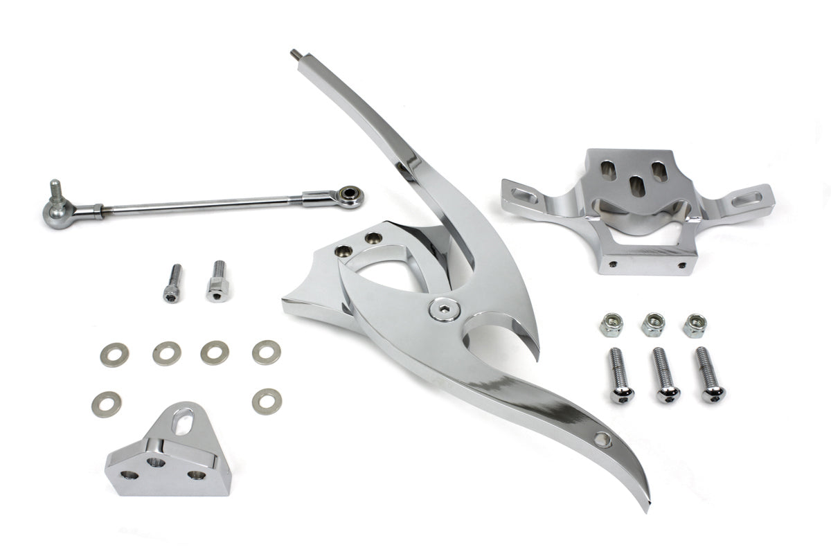 Chrome Billet Jockey Shifter Kit For Harley-Davidson Softail 1986-1999