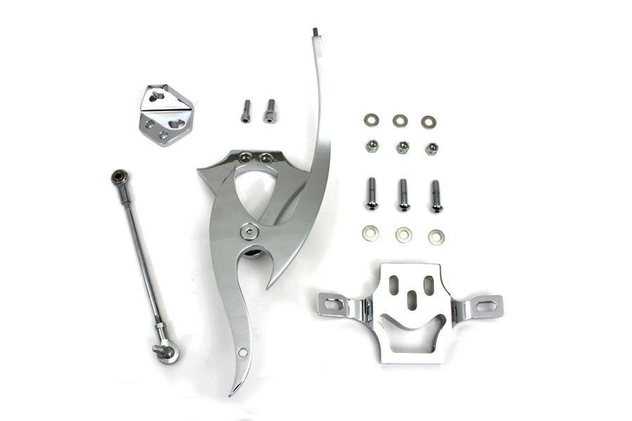 Chrome Billet Jockey Shifter Kit für Harley-Davidson