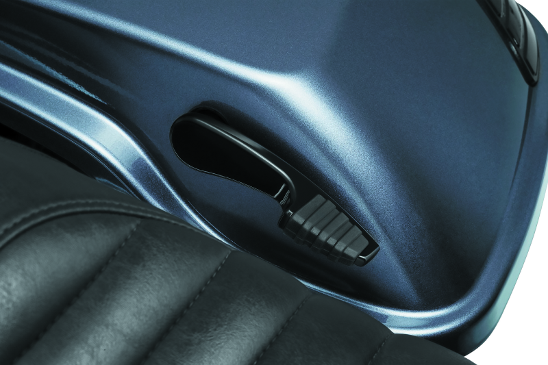 Kuryakyn Quick Draw Satteltaschen-Verriegelungsgriff, schwarz