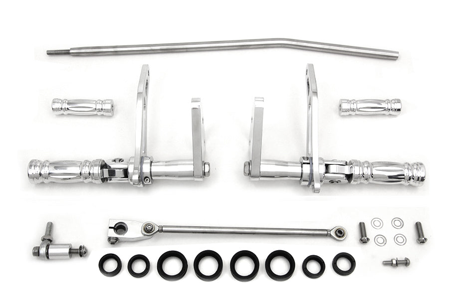 Kit de control delantero Billet pulido para Harley-Davidson