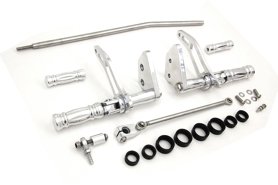 Kit de control delantero Billet pulido para Harley-Davidson