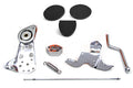 Chrome foot clutch assembly for Harley-Davidson 1965-1978