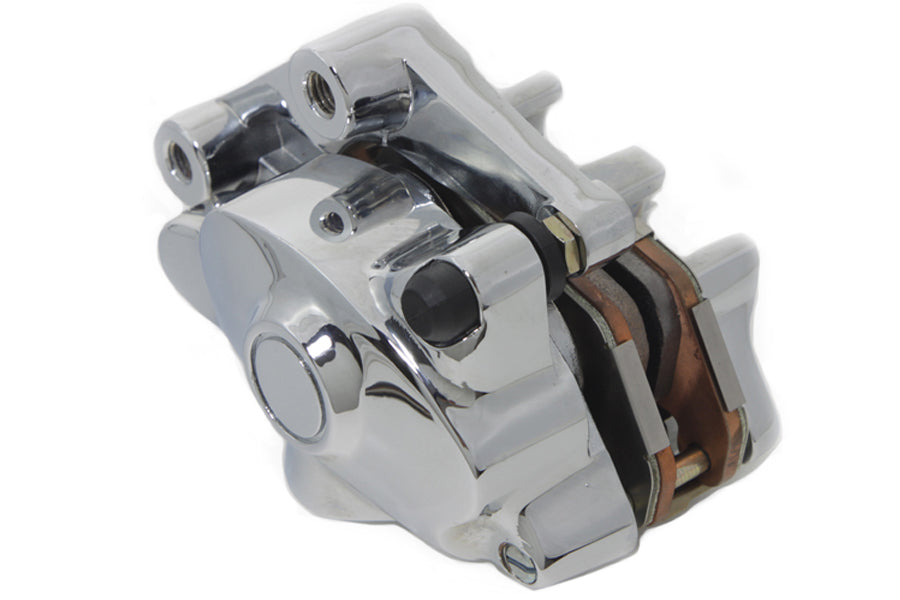 Chrome Front Right Brake Caliper For Harley-Davidson Sportster 2004-2006
