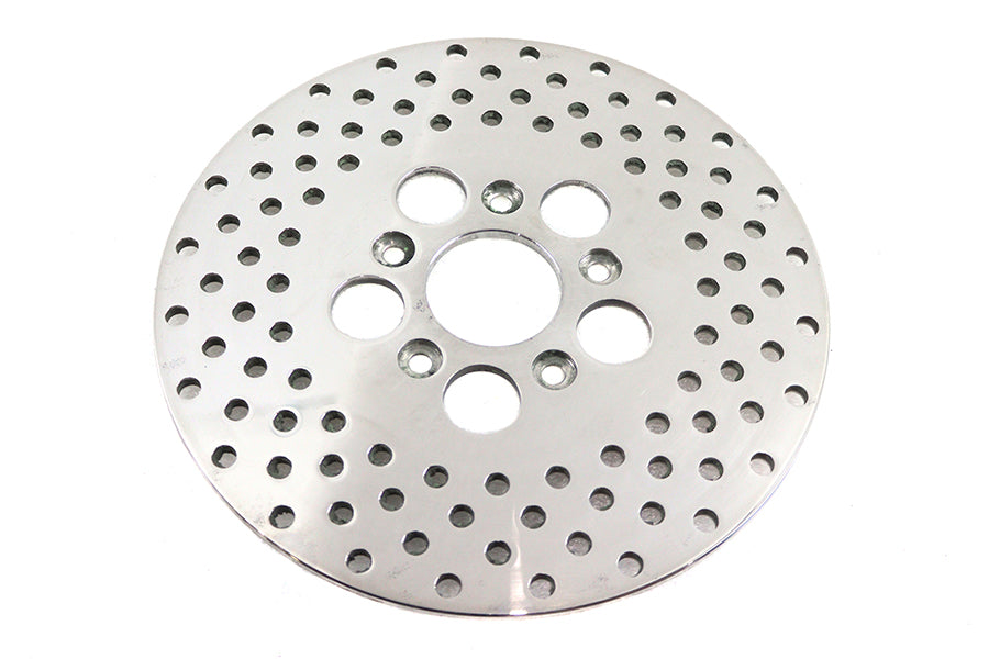 10" Drilled Front Brake Disc For Harley-Davidson Shovelhead FXWG 1980-1983