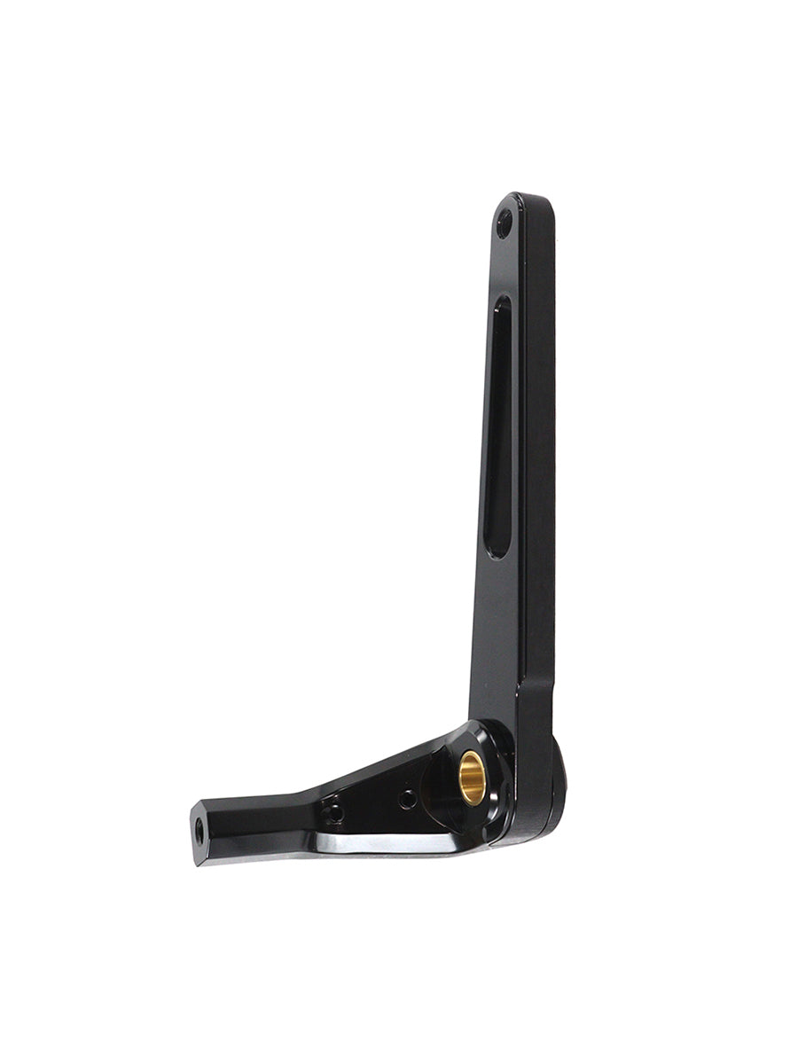 Mid controls billet rear brake lever black for Harley-Davidson Softail M8