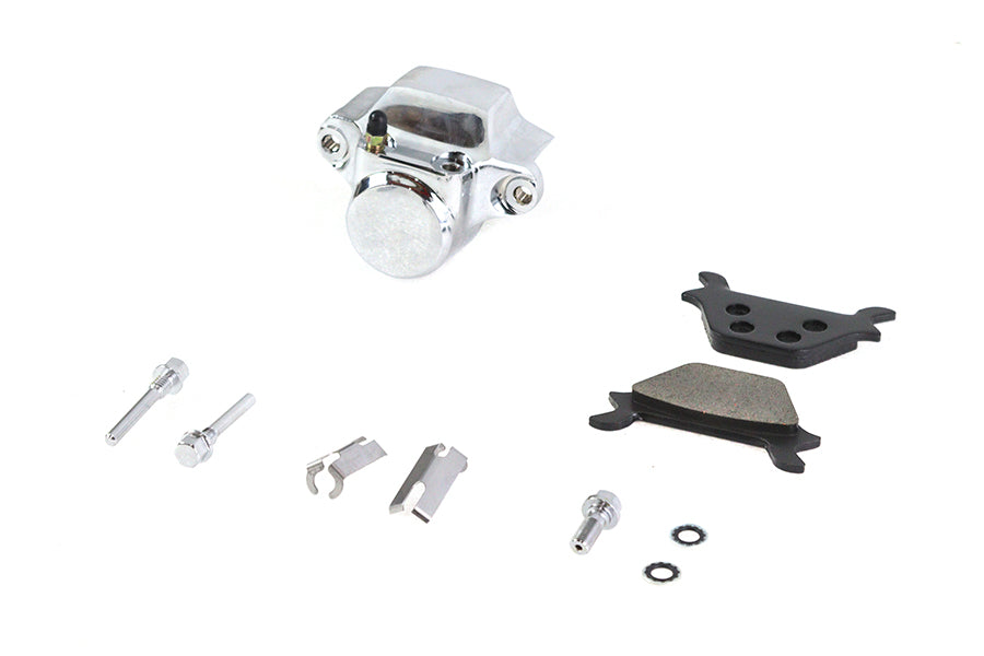 Chrome Rear Brake Caliper For Harley-Davidson 1987-1999