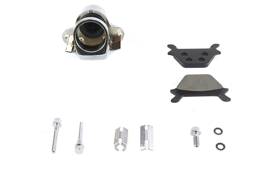 Chrome Rear Brake Caliper For Harley-Davidson 1987-1999