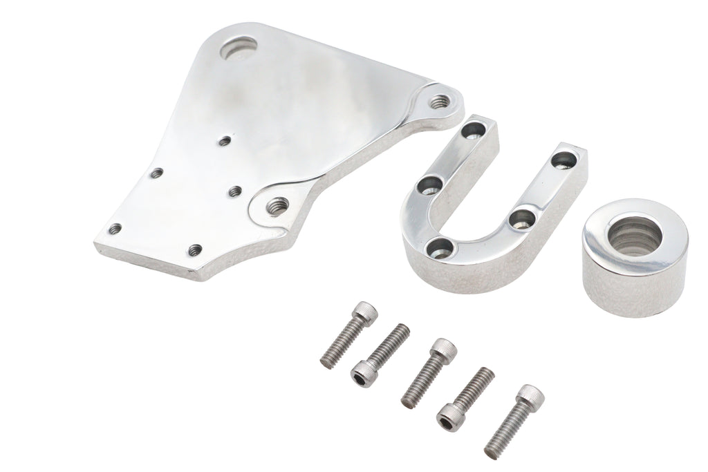 Rear Brake Caliper Bracket Polished For Harley-Davidson Dyna 1991-1999