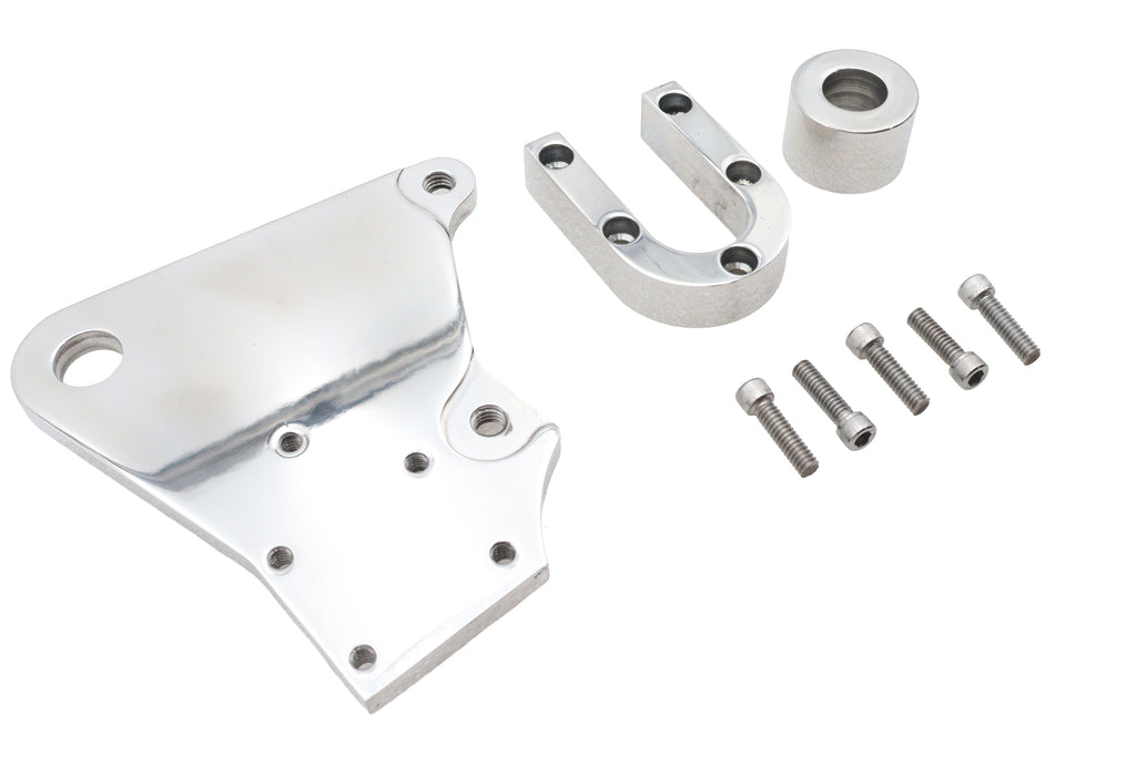 Rear Brake Caliper Bracket Polished For Harley-Davidson Dyna 1991-1999